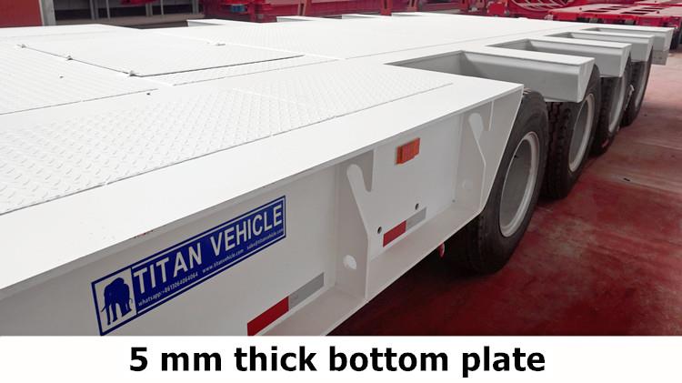 Folding Gooseneck Trailer | Folding Neck Lowboy Trailers for Sale