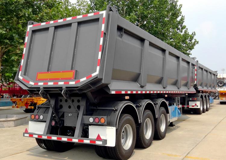 3 Axle Semi Tipper Trailer for Sale Manufacturers