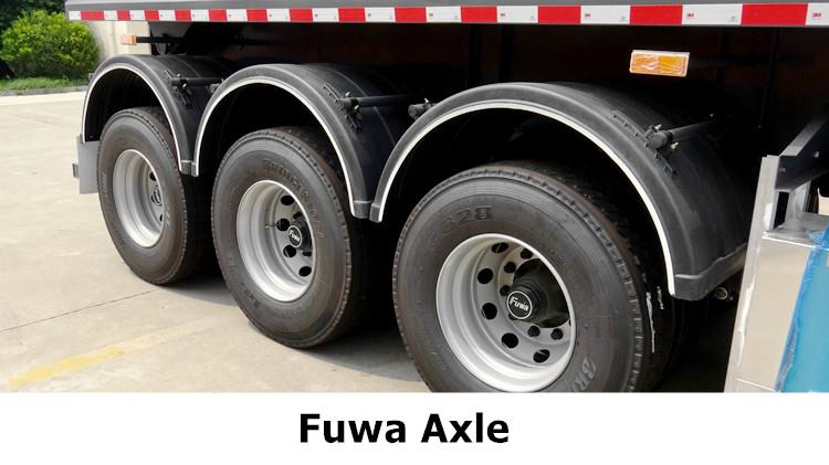 3 Axle Semi Tipper Trailer for Sale Manufacturers