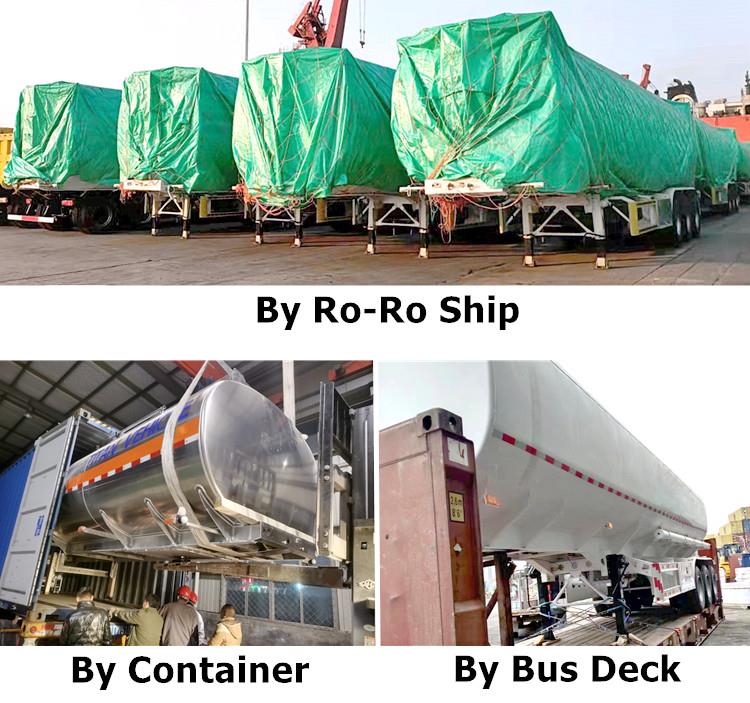 Fuel Tanker Prices - 45000 Liters Fuel Tanker Trailer for Sale