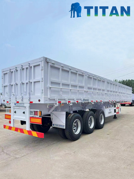 side dump trailer