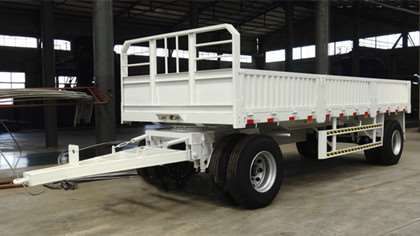 2 Axle Drawbar Sidewall Trailer