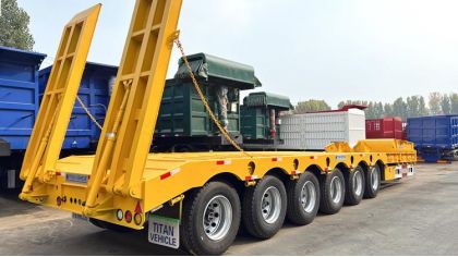 6 Axle Low Bed Trailer