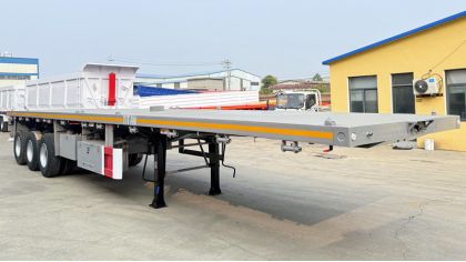 Tri Axle 40FT Flatbed Trailer
