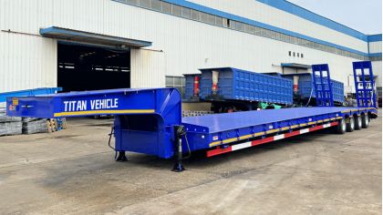 4 Axle Low Bed Trailer