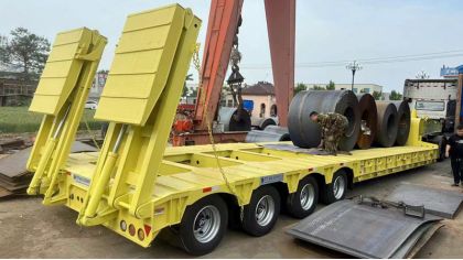 130 Ton Heavy Haul Lowbed Trailer