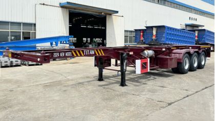 Tri Axle Container Trailer