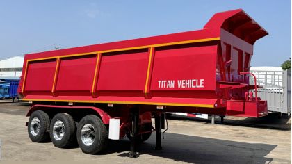 3 Axle Semi Tipper Trailer