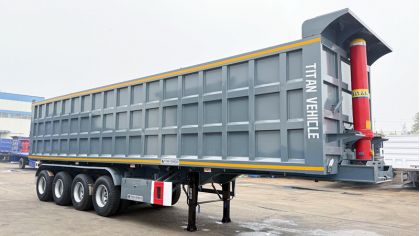 80 Ton End Dump Trailer