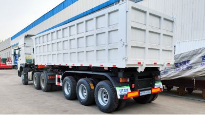 Tri Axle Dump Trailer