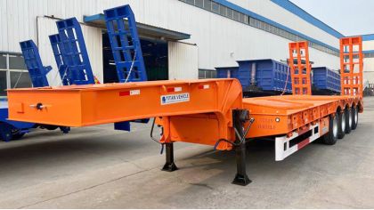 4 Axle Low Loader Trailer