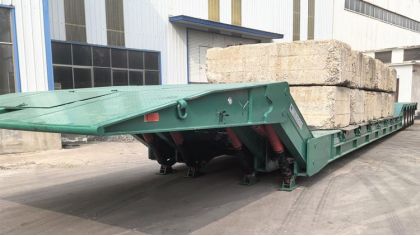 5 Axle 150 Ton Folding Neck Trailer