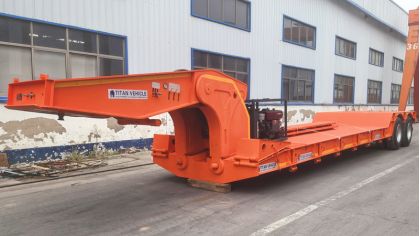 2 Axle 50 Ton Lowboy Trailer
