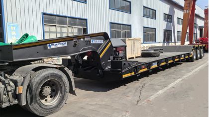 80 Ton Lowboy Gooseneck Trailer