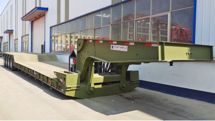 100 Ton Detach Lowboy Trailer