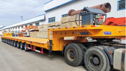 12 Axle Wind Blade Extendable Trailer